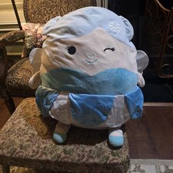 Squishmallows Fiona Winter Ice Fairy 20" Squishmallow Plush Jumbo Pillow
