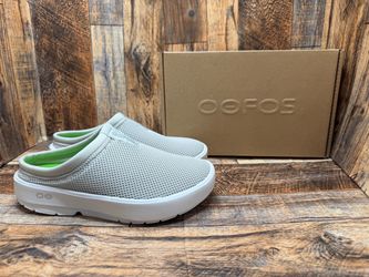 OOFOS Oocoozie Sport Mule Women’s Orthopedic Slip On Sandals US Size 6 Grey