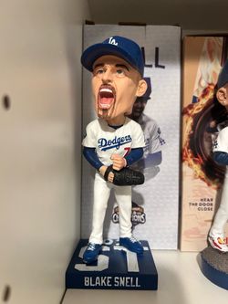 Dodgers 2025 World Series Starters Bobbleheads 3/4