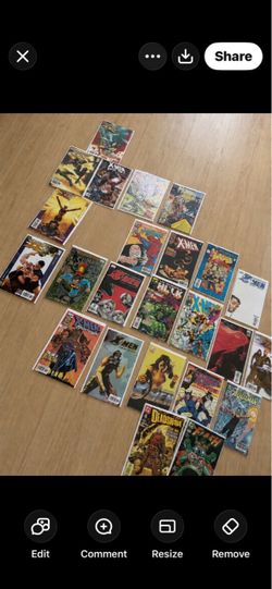 Mixed Marvel and DC Comic Book Lot