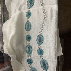 Silver Belt 45cm. Waist 