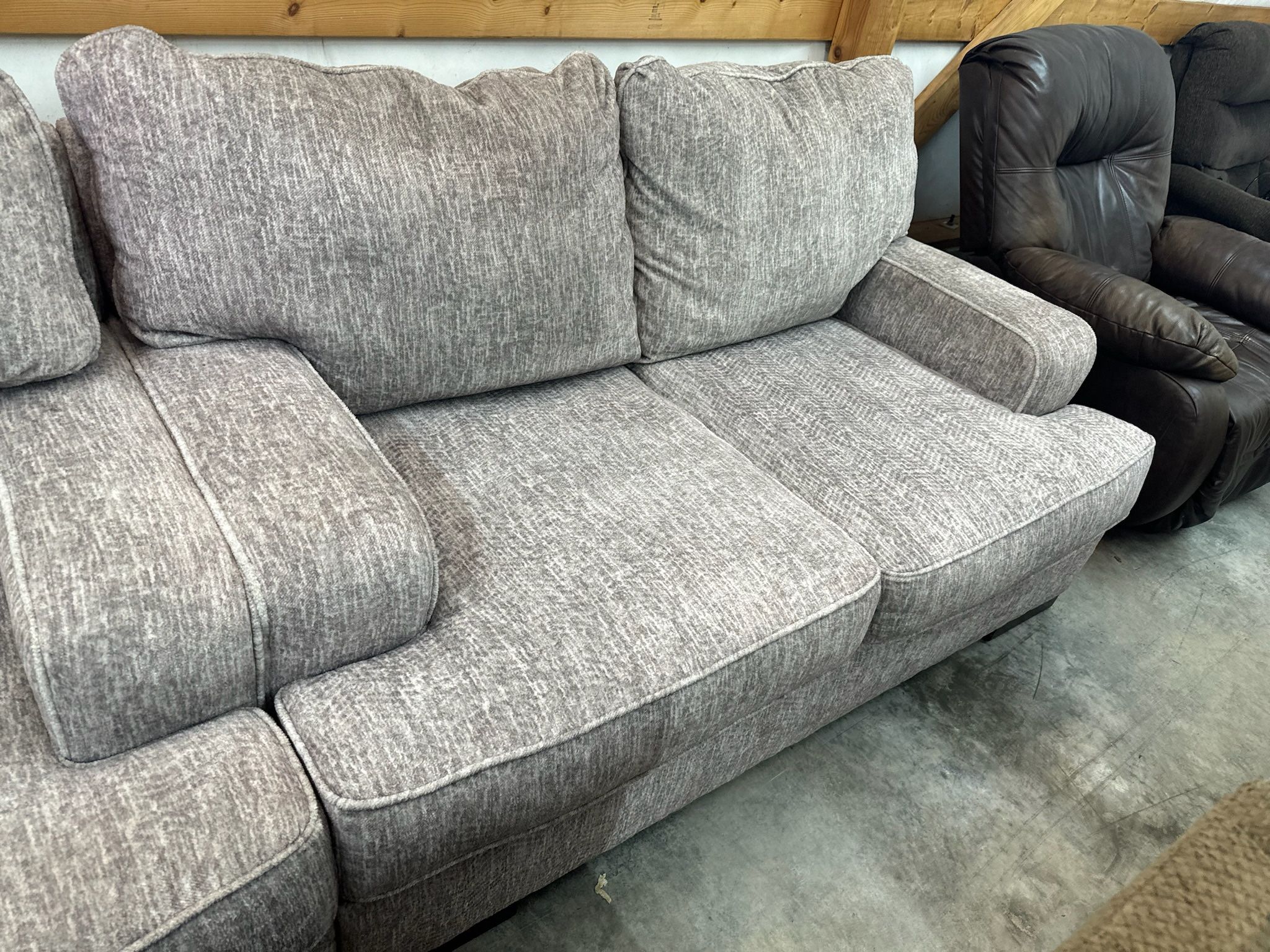 Grey Loveseat Couch “WE DELIVER”