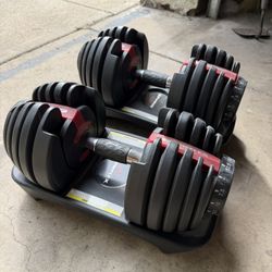 BowFlex Select tech Dumbells 