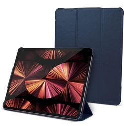 Apple iPad Pro 12.9 Case - Luxury Vegan Leather iPad Case: Folio Style, Viewing Stand, Smart Cover