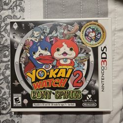 *NEW/SEALED* 3DS Yokai Watch 2 Bony Spirits