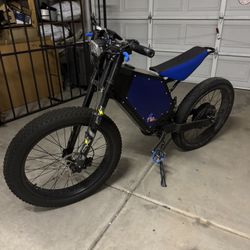 ENDURO STEALTH ELECTRIC BIKE/EBIKE 5kw 72v 29ah