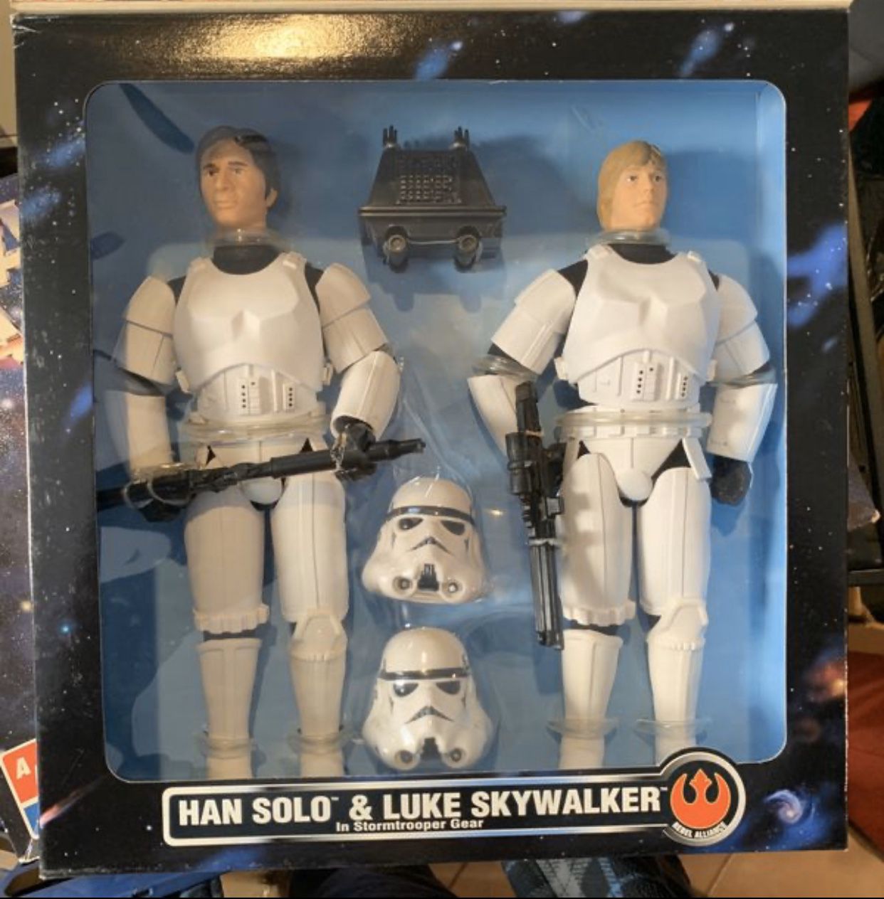 Kenner Luke & Han as Storm Troopers