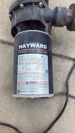 1 1/2 HP Hayward Pool pump