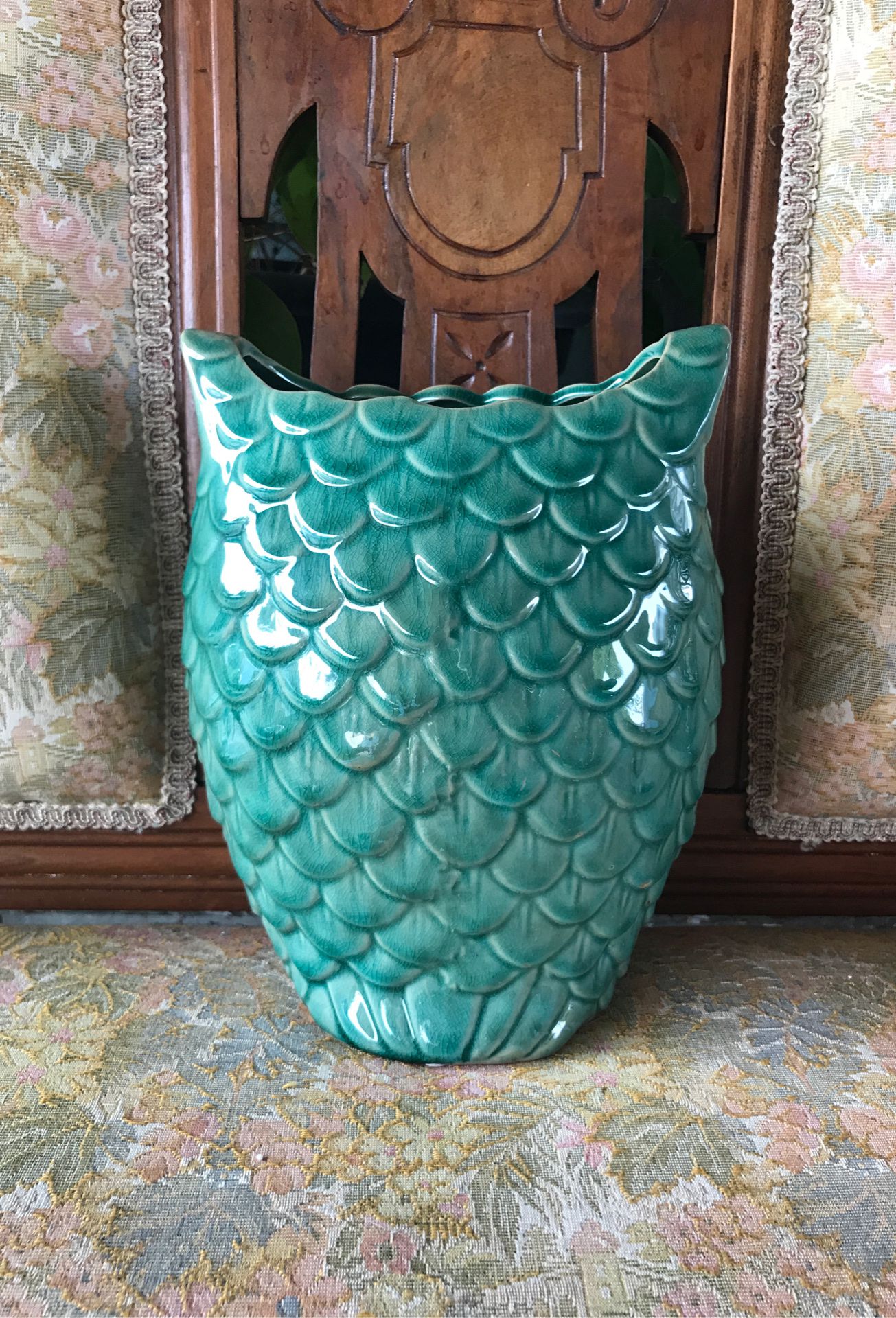 Decorative Owl Vase