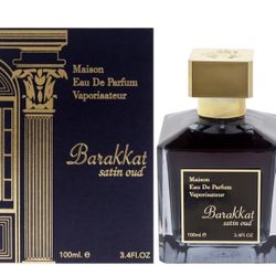 Maison Barakkat Satin Oud by Fragrance World Eau de Parfum 3.4FL OZ (unisex)