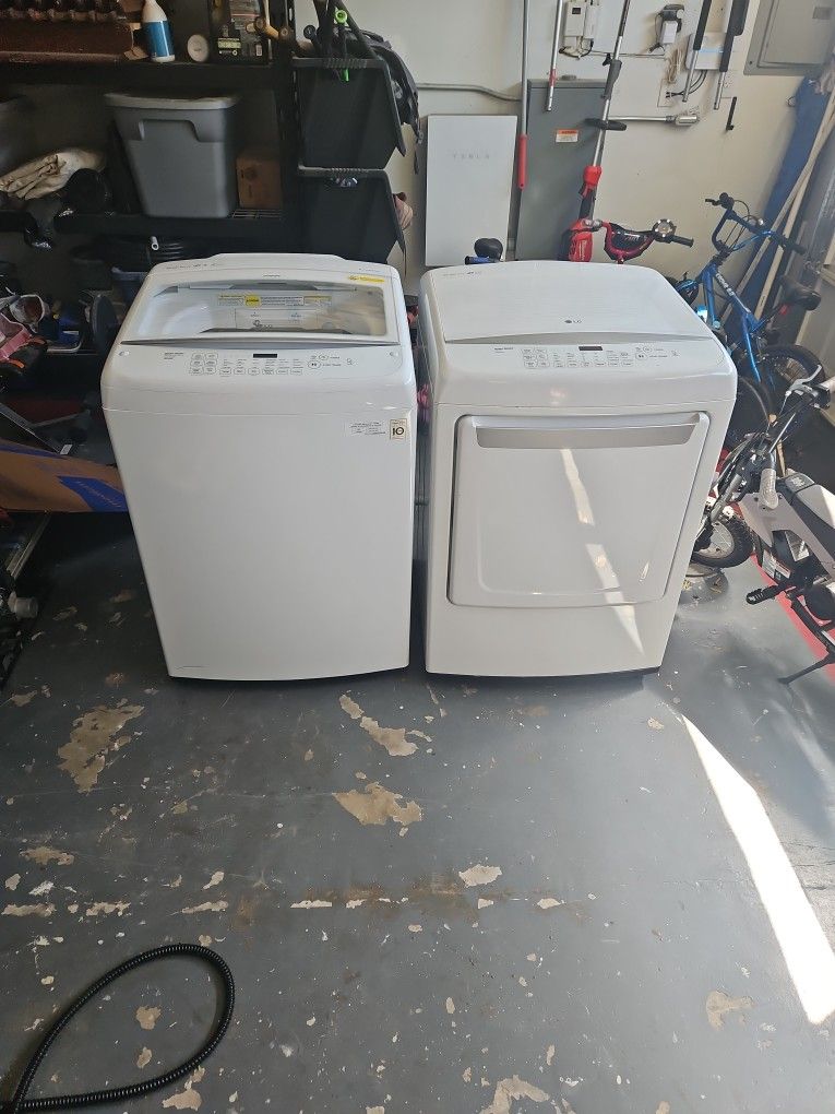 LG Washer and Dryer