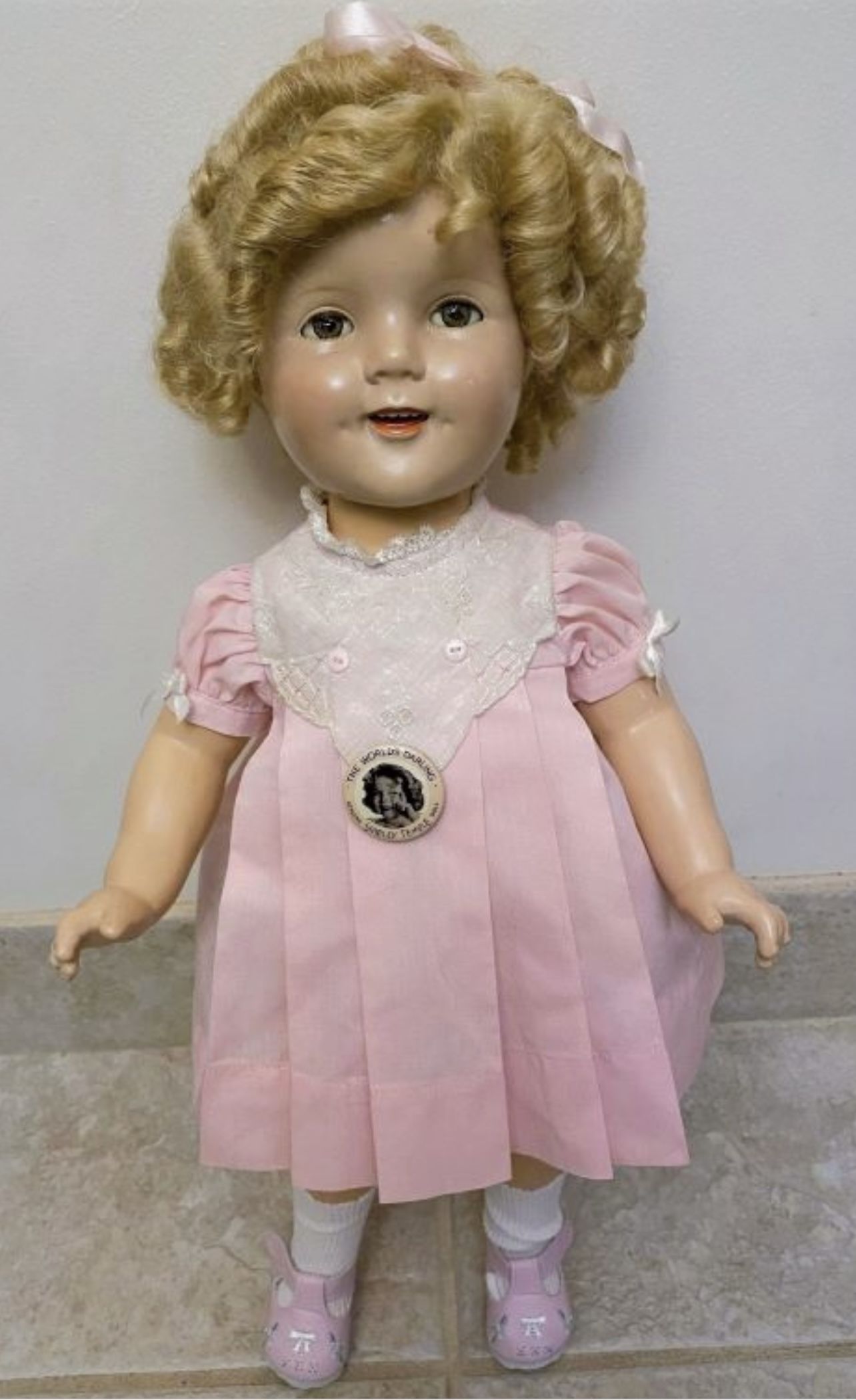 Shirley Temple 20” Composition Doll - (1930’s)