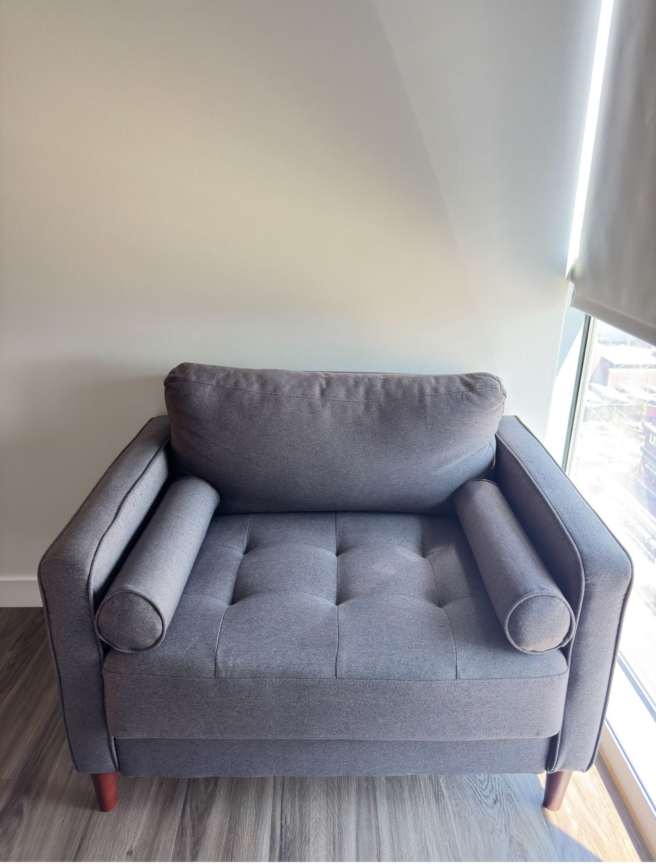 Mid Century Gray Chair