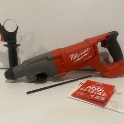 Milwaukee M18 FUEL 18-Volt Lithium-Ion Brushless Cordless 1 in. SDS-Plus D-Handle Rotary Hammer (Tool-Only)