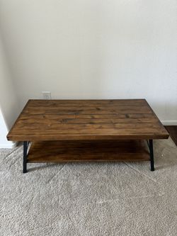 Dark Brown Coffee Table