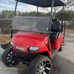 2018 EZGO Golf Cart - Red
