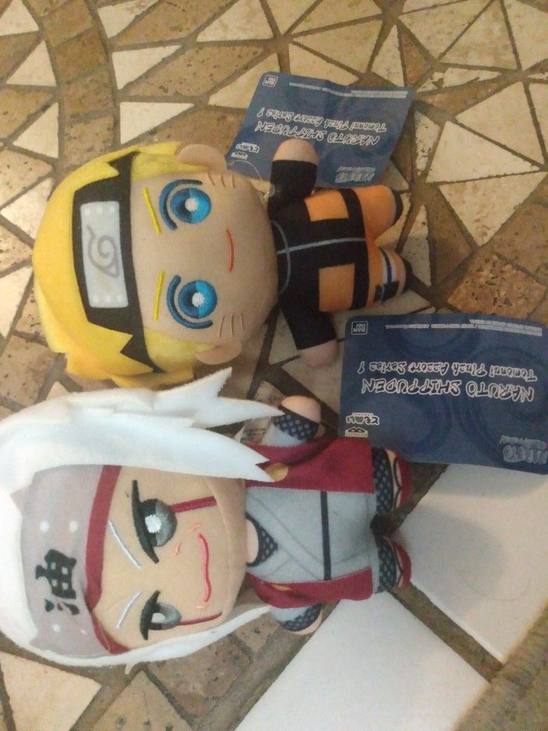 Brand New Naruto Plushies $15 Each