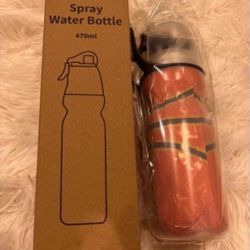 Brandnew 2-IN-1 Spray & Drinking Water Bottles  16 oz