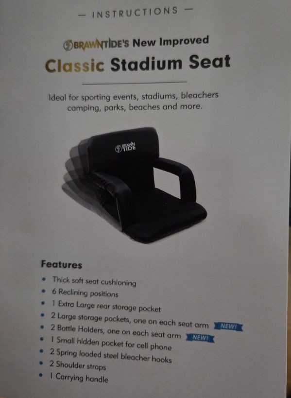 Stadium. Chairs.