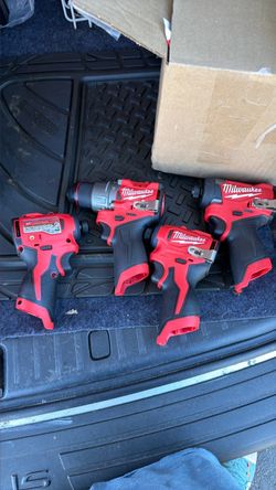 Milwaukee M12 Fuel Cordless Tool Set (4 Pieces)