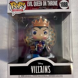 Funko Pop! Deluxe: Villains - Evil Queen on Throne