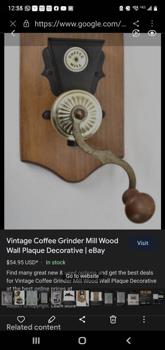 Vintage Coffee MILL GRINDER