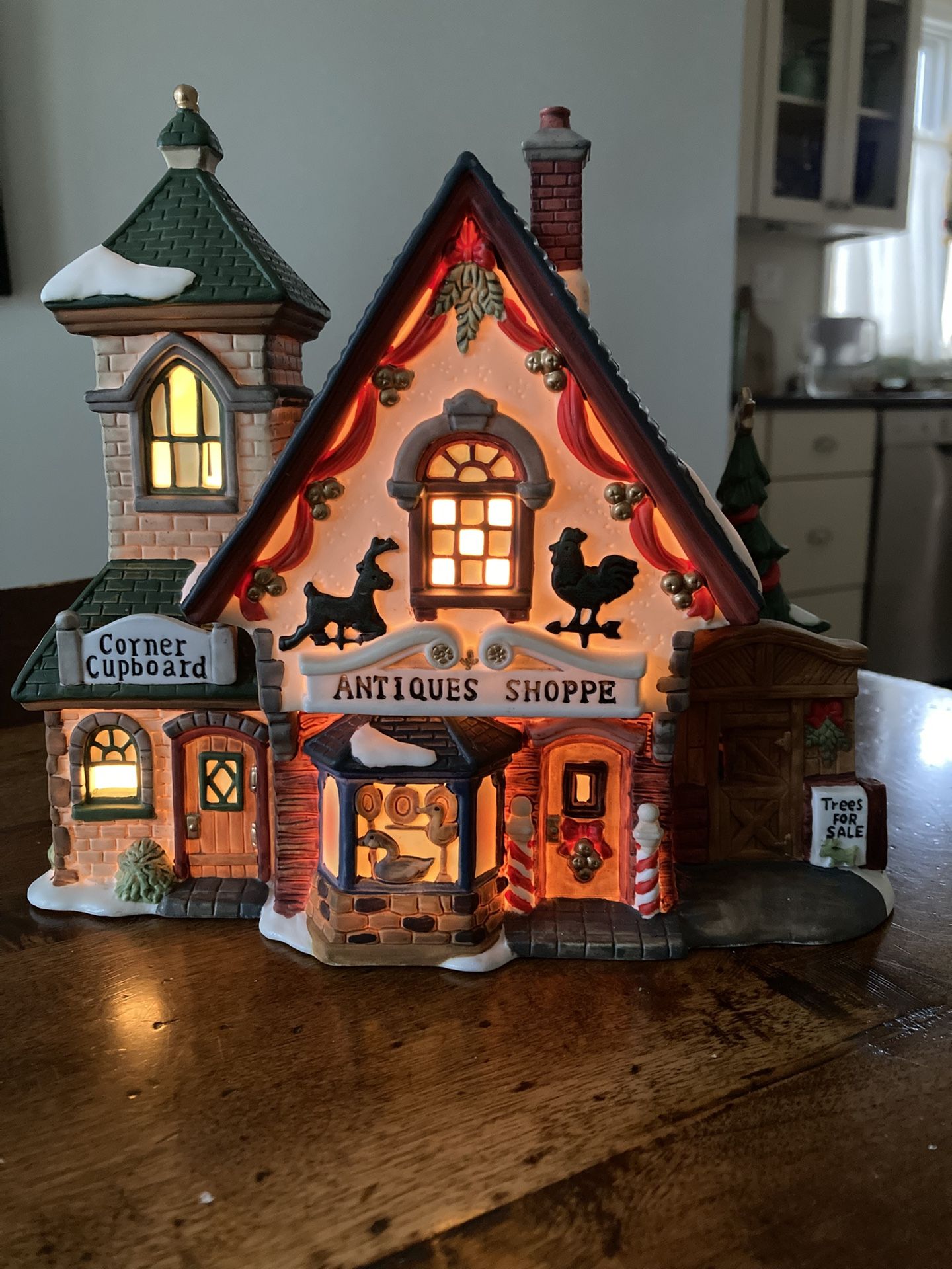 Christmas Village Antique Shoppe