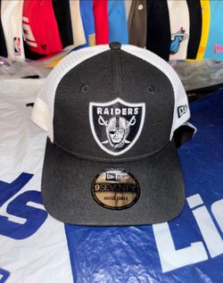 RAIDERS NEW ERA TRUCKER SHIELD CAP + More
