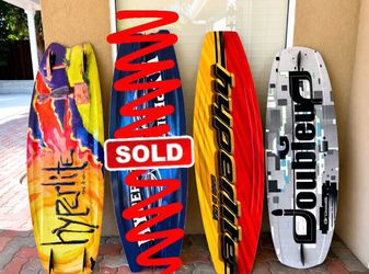 Hyperlite and Double Up Wakeboards