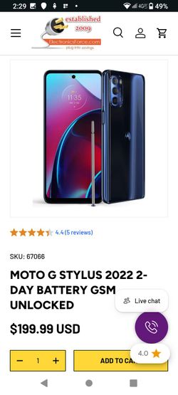 Moto g stylus 2022