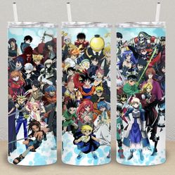 Anime Characters Tumbler