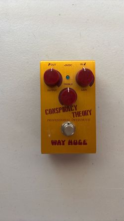 Way Huge Conspiracy Theory Overdrive Guitar Pedal