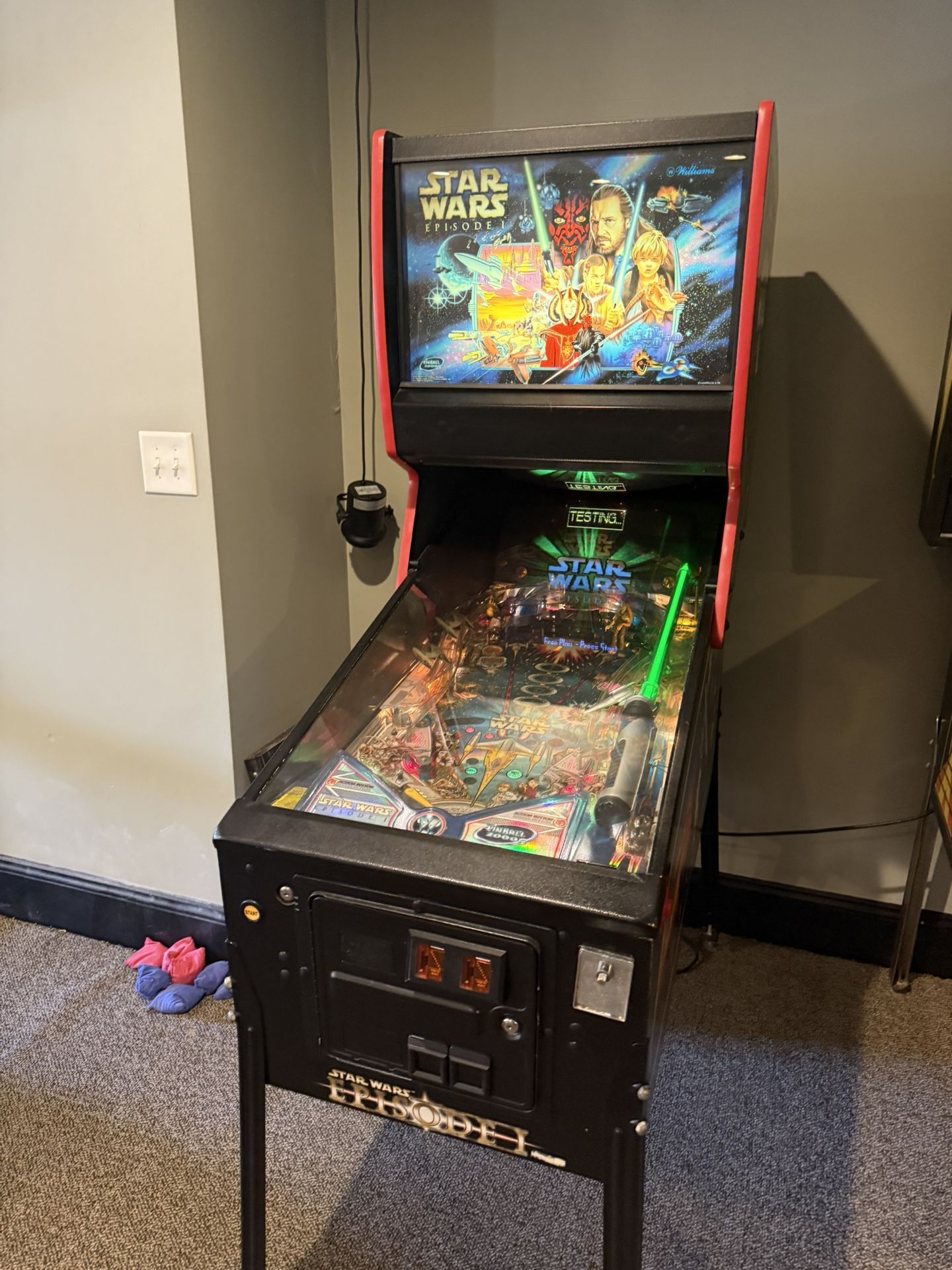 Star Wars Episode 1 Pinball Machine