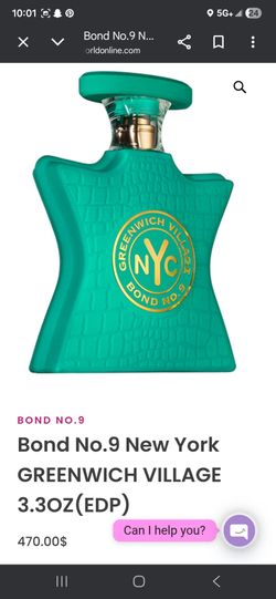 Bond No.9 NewYork Greenwich Village 3.3oz