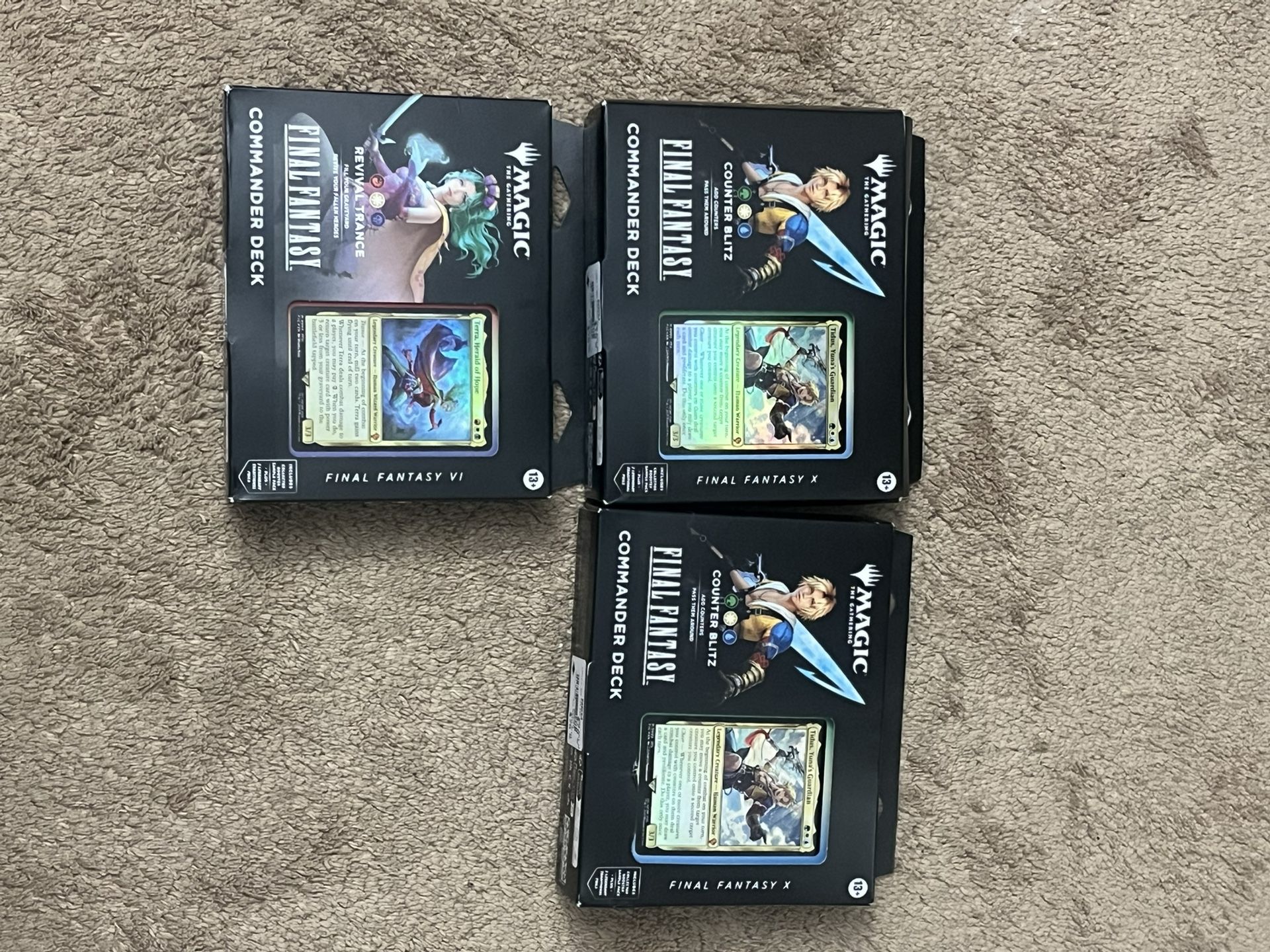 Magic Final Fantasy Commander Deck