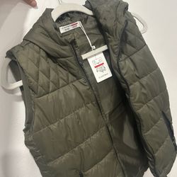 Castro Olive Green Vest