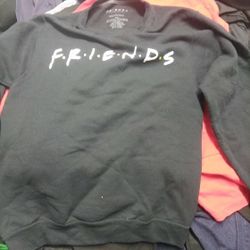 friends black sweatshirt (s)
