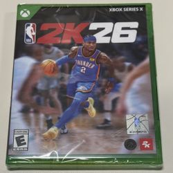 NBA 2K26 (X-Box Series X) BRAND NEW AND SEALED