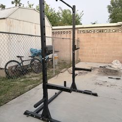 Squat Rack With Bench