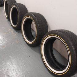 Vogue White Wall Tires 235 55 17 Set Of Of 4 235/55-17