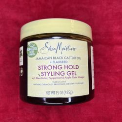 SheaMoisture Jamaican Black Castor Oil + Flaxseed Strong Hold Styling Gel