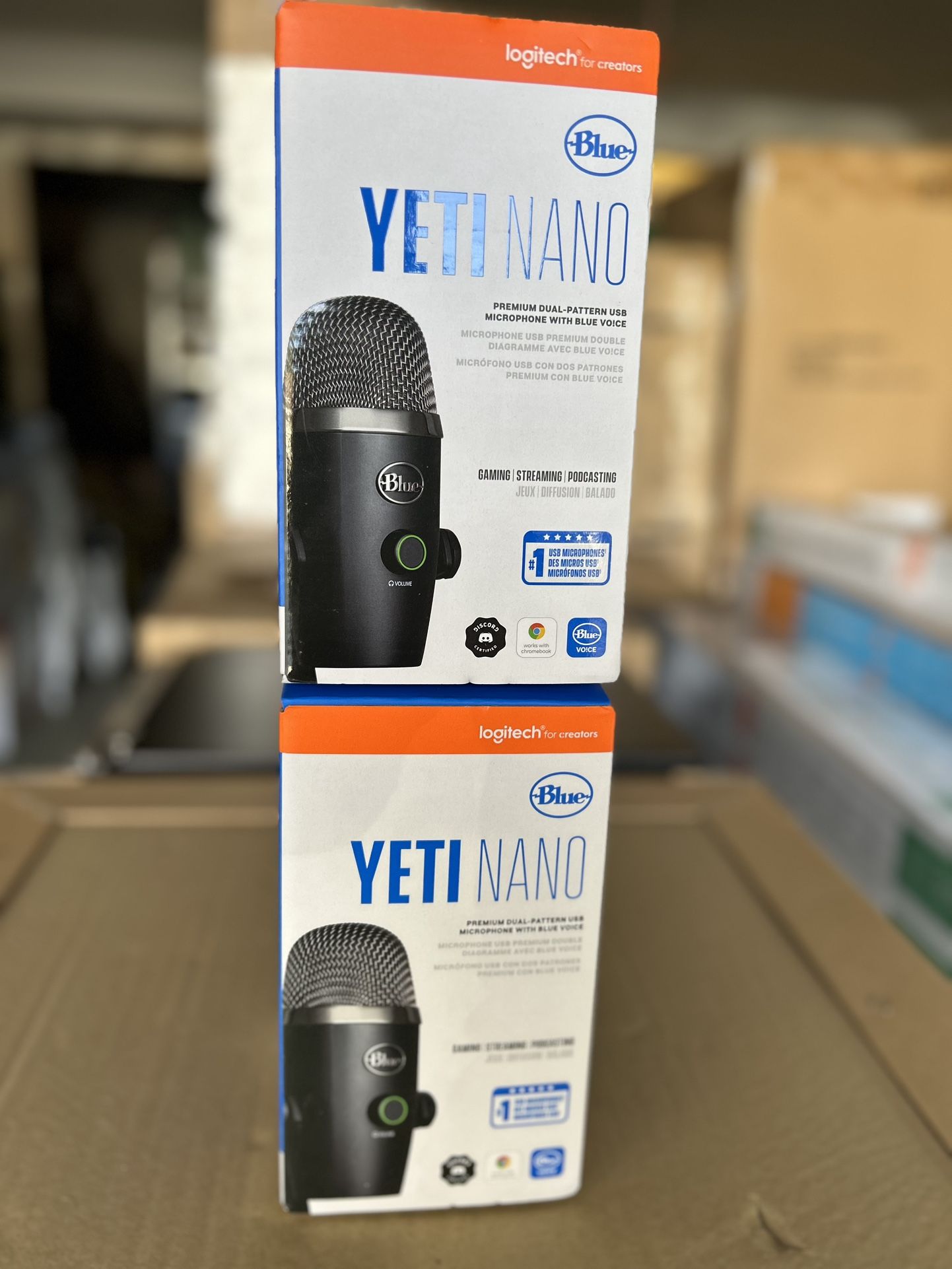 Blue Yeti Nano Premium USB Microphone