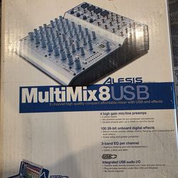 Alesis Multimix 8 USB Mixing Board