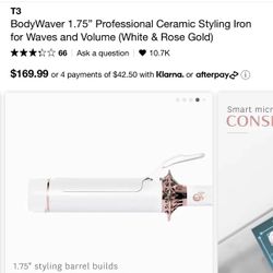 T3 Curling Iron 