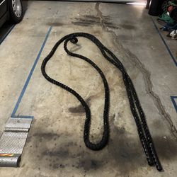 YES4ALL Battle Rope 2” Handle | 40 Ft | 35 Lbs.