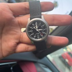 Seiko 5 SNK809 Military Automatic Watch