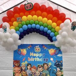 Rainbow Balloon Decoration 