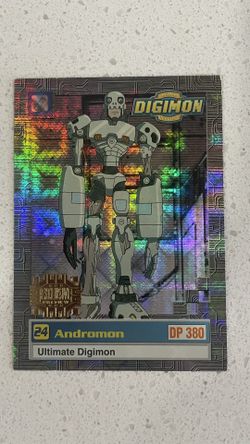 Digimon Animated Series 1999 Trading Card Bandai Holo Andromon #24 U1/8