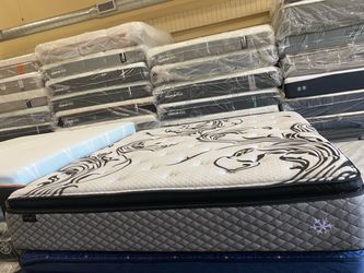 King mattress pillowtop