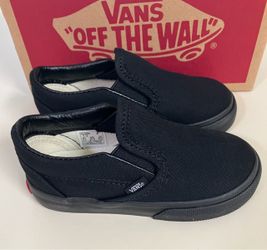 Vans classic slip ons,  toddler size 7